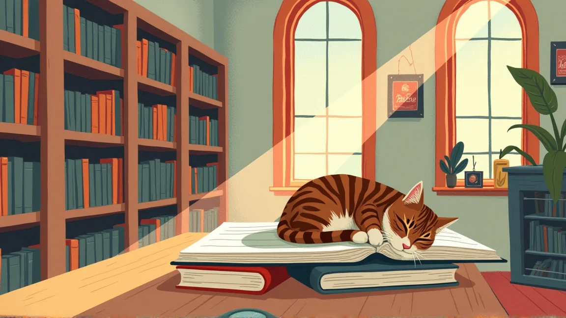 テキサスの図書館猫ブラウザー、追い出そうとした議員より長生きした｜海外の反応