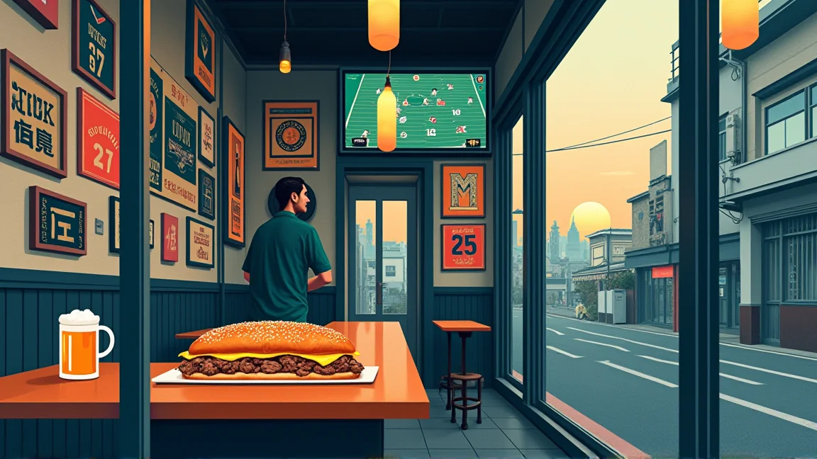 「ふだんは12席の店に、約100人が詰めかけた」東京駅そばにあるNFLイーグルスのファンの店、試合の日は早朝から開いていた…