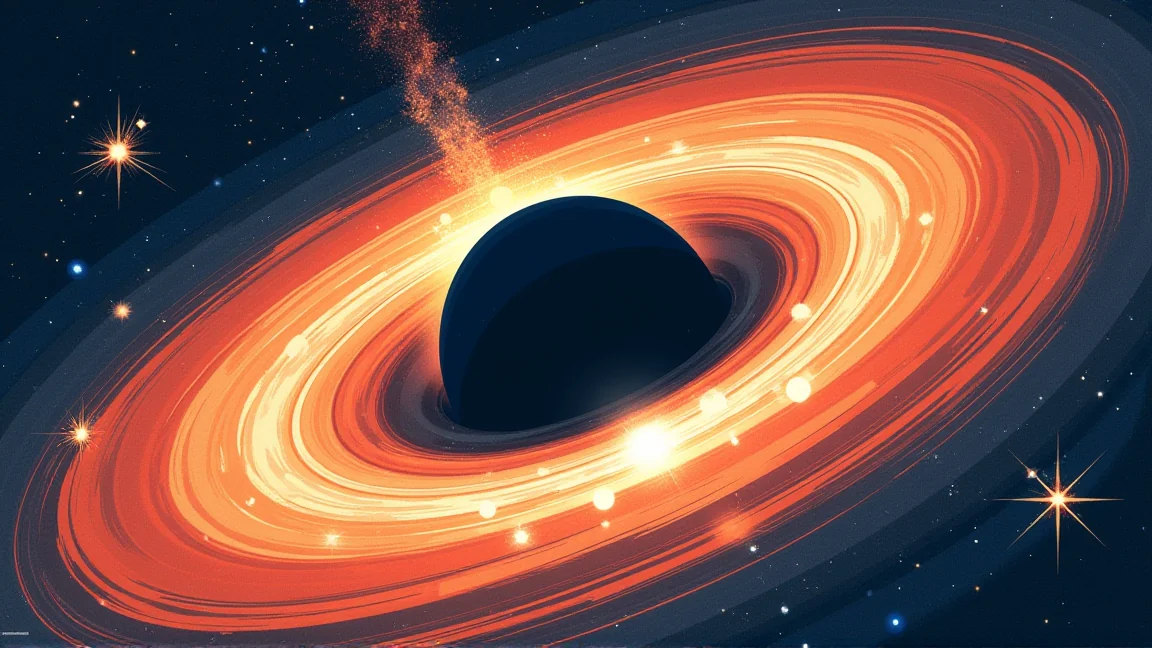 「太陽の500億倍を超えると、吸い込む前にガスが星になる」ブラックホールにも太れる上限があるらしい