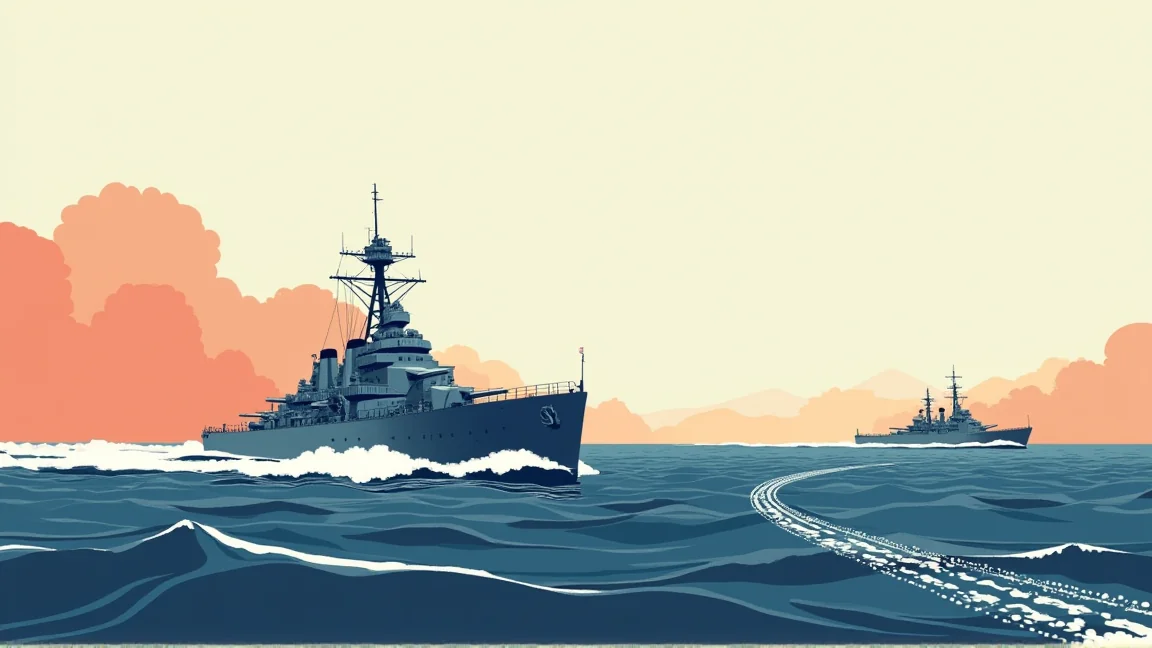 「大統領を乗せた戦艦に、護衛の駆逐艦が本物の魚雷を撃った」米軍のトップ4人も乗っていた1943年の戦艦アイオワ、発射から爆発までの4分間